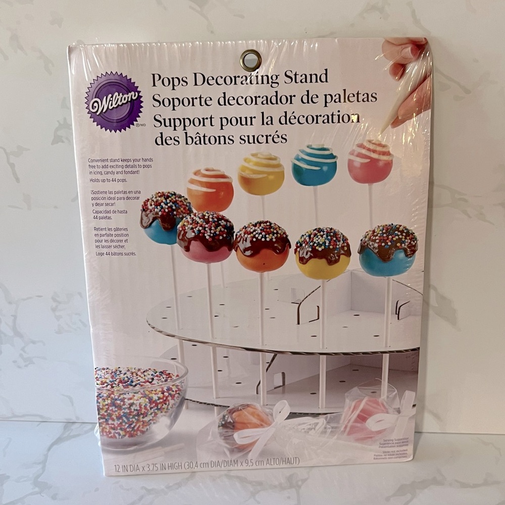 NEW! Wilton Cake Pops Decorating Stand